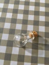 10 PZ MINI Bottiglie  IN VETRO con TAPPI in SUGHERO