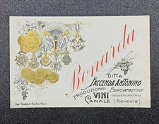 Etichetta Vino da Collezione - Faccenda Antonino Vini - Bonarda Canale Piemonte