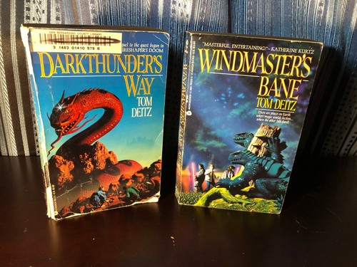 Tom deitz book lot - tom, 2