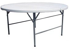 Tavolo Tondo Pieghevole da