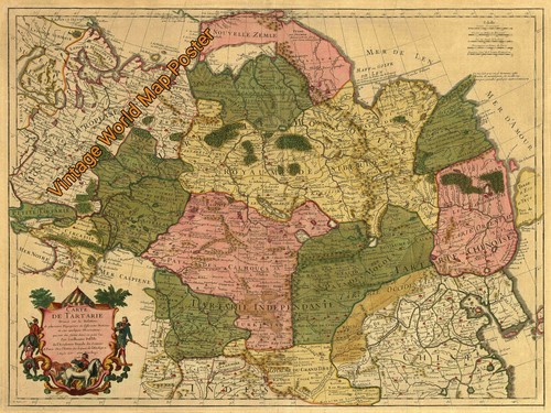 1706s vintage mappa - del, mondo