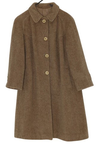 Cappotto bozzolo lana lama