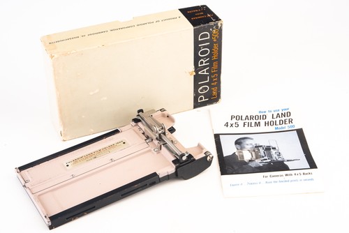 Polaroid land film - film, holder