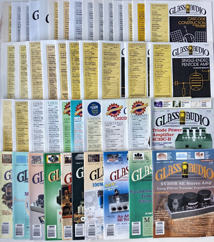 Glass audio magazine 1988 - magazine,