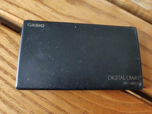 Casio digital diary - casio, sf-4500