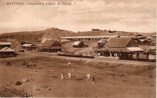 Cartolina eritrea i anni - cartolina,