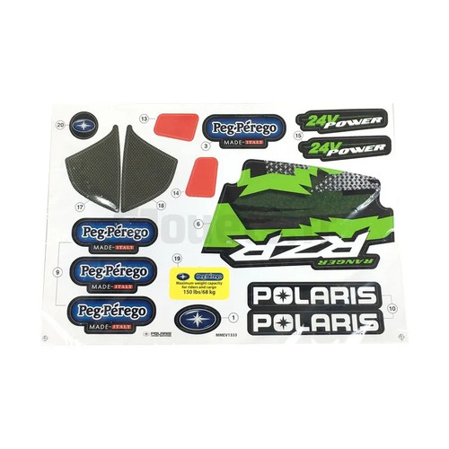 Décors adhesif pour polaris - adhesif,