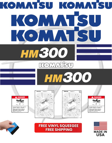Adatto per komatsu hm300 kit - adatto,