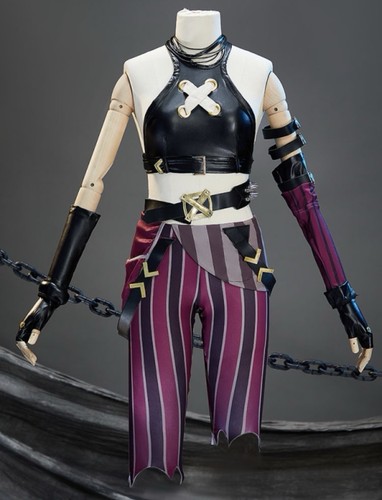Arcane jinx cosplay costume - jinx,