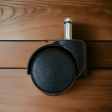 5 ruote doppie dure sedia da scrivania ruote di ricambio sedia interna ruota sedia nera