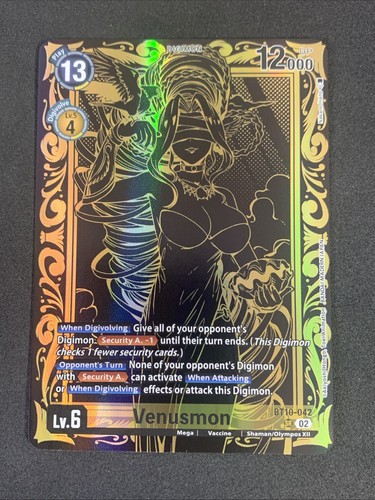Digimon tcg venusmon - venusmon, bt10-042