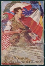 WWI WW1 Propaganda Alleati