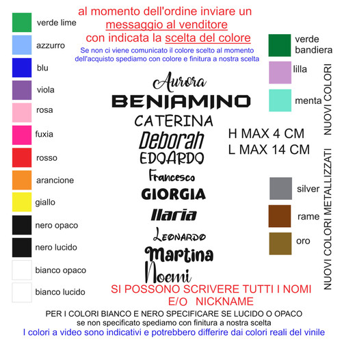 Adesivo nome nickname - adesivo,