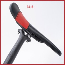 NOS TUNE REGGISELLA SELLA CARBONIO 31,6mm 410mm VINTAGE OLD ROAD RACING CLAMP MTB