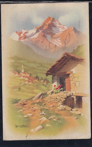 Cartolina paesaggio - cartolina,