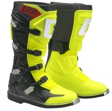 STIVALI BOOTS MOTO CROSS ENDURO SNODO GAERNE GX1 NEW MODEL GIALLO YELLOW TG 48