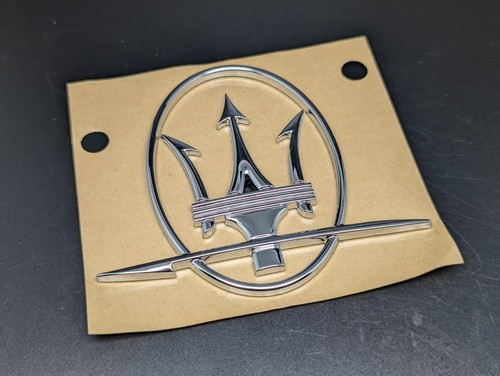 Maserati tridente logo - maserati, sx