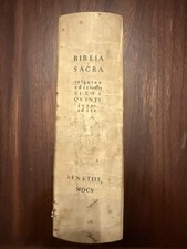 Sacra Bibbia del 800.