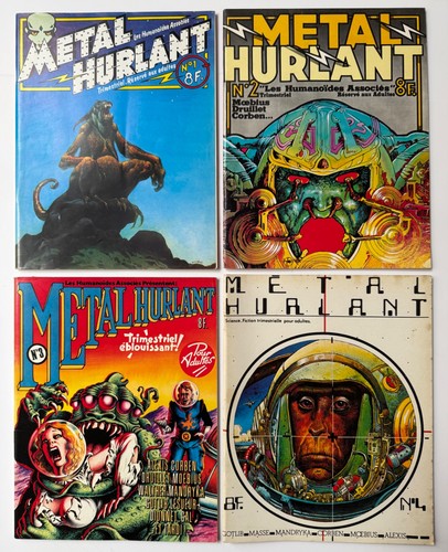 Lot metal hurlant revue - 4,
