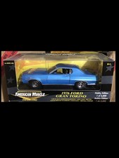 Ford Gran Torino 1976 BLU 1:18