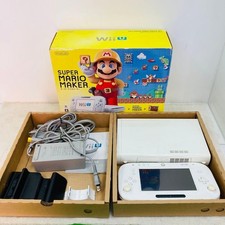 Nintendo Super Mario Maker Wii U Set Edizione Limitata Box 32GB Console Gioco Usato