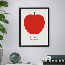 Quadro con Stampa "LA MELA" di