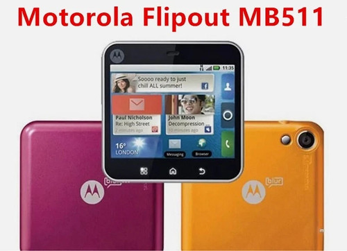 Smartphone motorola flipout - smartphone,