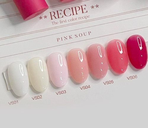 Valla pink soup - soup, gel
