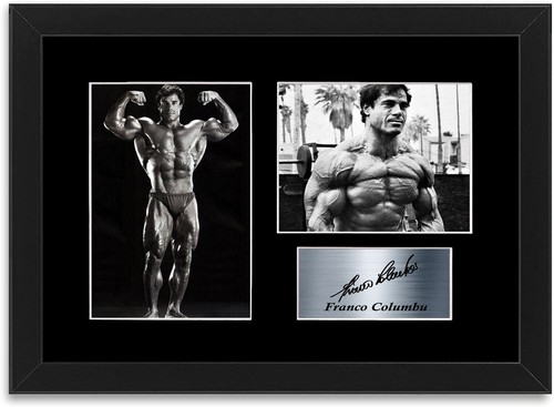Franco columbu signed photo - signed,