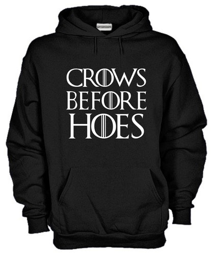 Felpa con cappuccio crows - cappuccio,