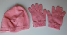 REEBOK Guanti e Cappellino per bambina/ragazza colore Rosa perfetti come nuovi