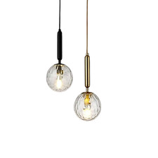Lampadario a sospensione vetro