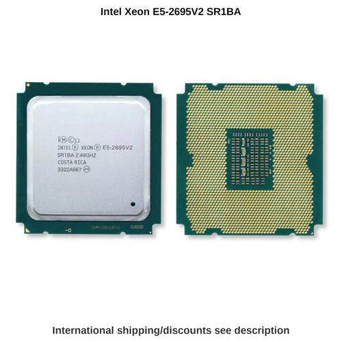 Cpu intel xeon 2695 - e5-2695, v2