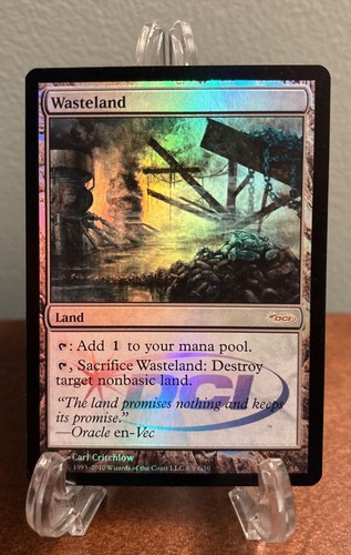 Mtg wasteland foil 2010 - foil, dci