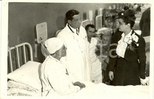 1939 CASERTA Ospedale Militare Pedro GARCIA CONDE con feriti guerra SPAGNA *Foto
