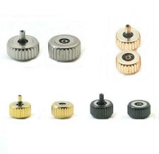 Corona orologio 3,5mm 4mm 4,5mm 5mm 5,5mm 6mm 6,5mm 7mm diametro tappo 4 colori a scelta