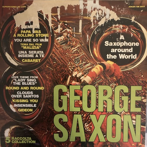 George saxon saxophone - george,