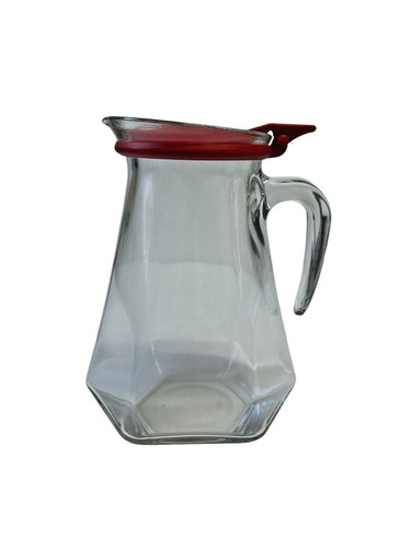 Caraffa vetro vintage anni - caraffa,