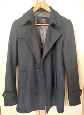 Cappotto doppiopetto grigio