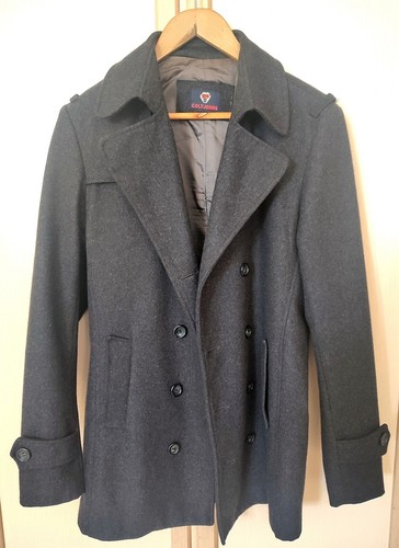 Cappotto doppiopetto grigio