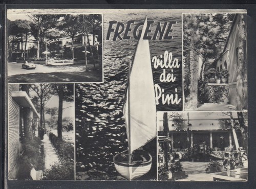 Cartolina fregene villa dei - fregene,