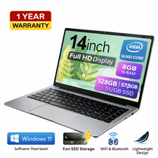 Portatile 14" Slim Intel Quad