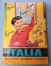 ALBUM FIGURINE Italia Enciclopedia Geografica Illustrata - La Folgore - COMPLETO