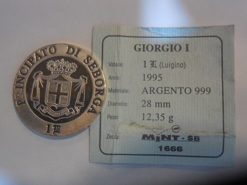 Principato seborga giorgio - principato, di