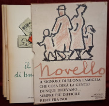 500 DISEGNI DI NOVELLO - 5 volumi - MONDADORI 1975