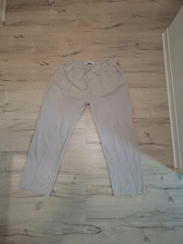 Bershka wide leg interlock - wide-leg,