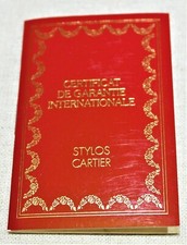 CARTIER Stylos Pen Guarantee
