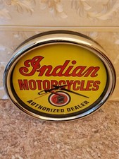 OROLOGIO INDIAN MOTORCYCLE VINTAGE CLOCK QUARTZ HARLEY DAVIDSON