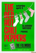 Poster Fillmore Red Hot Chili