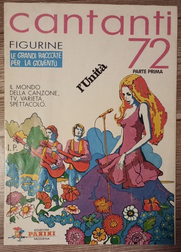 Album figurine cantanti 1972